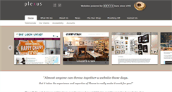 Desktop Screenshot of plexusmedia.co.uk